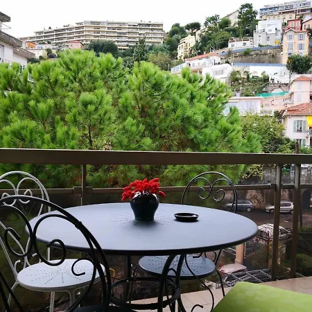 Studio Nice Colline Avec Parking Prive *